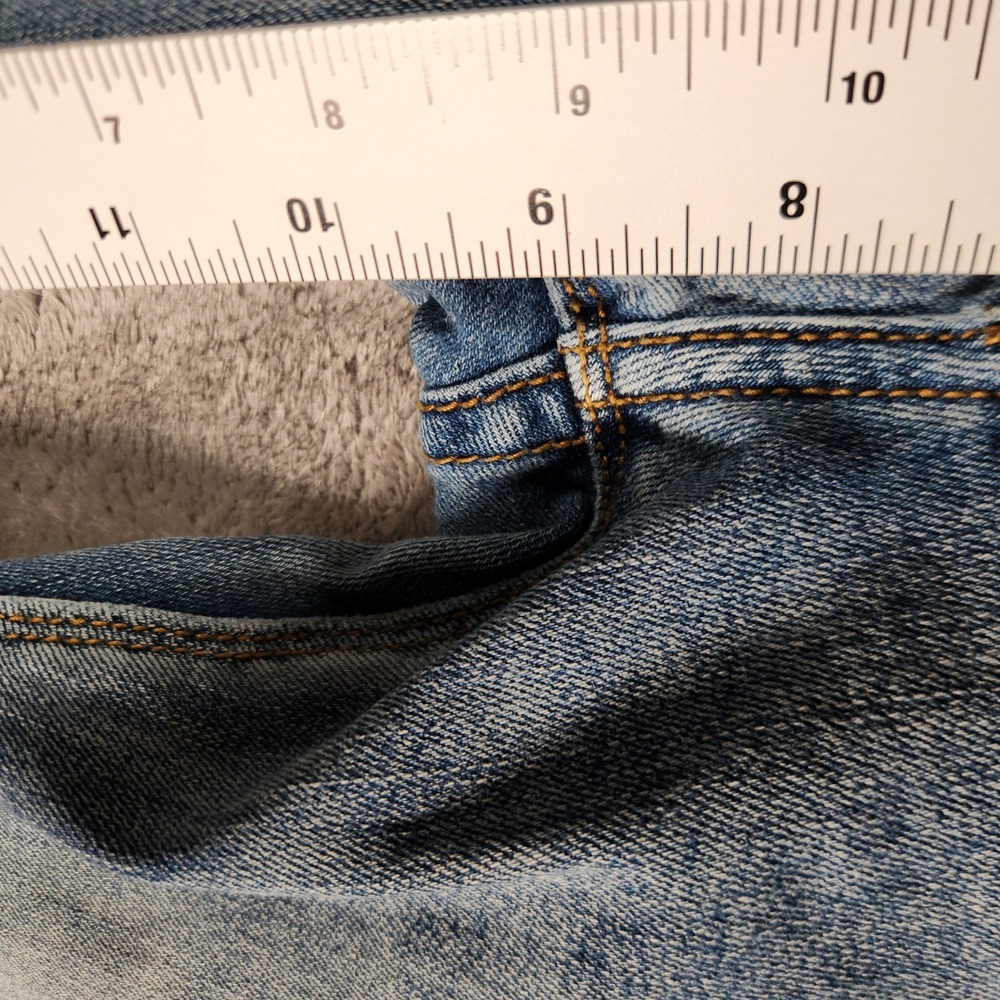 Steve's Jeans Men's 30X30 Blue Slim Light Wash Stretch SU9DJMURST PAINT STAIN - Picture 4 of 12